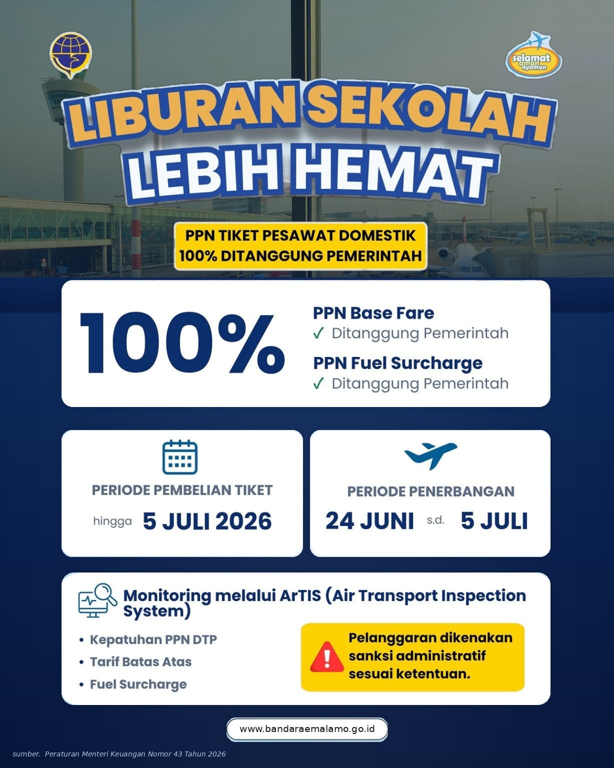 Gambar Berita dengan Judul LIBURAN SEKOLAH LEBIH HEMAT DENGAN PPN DITANGGUNG!!!!