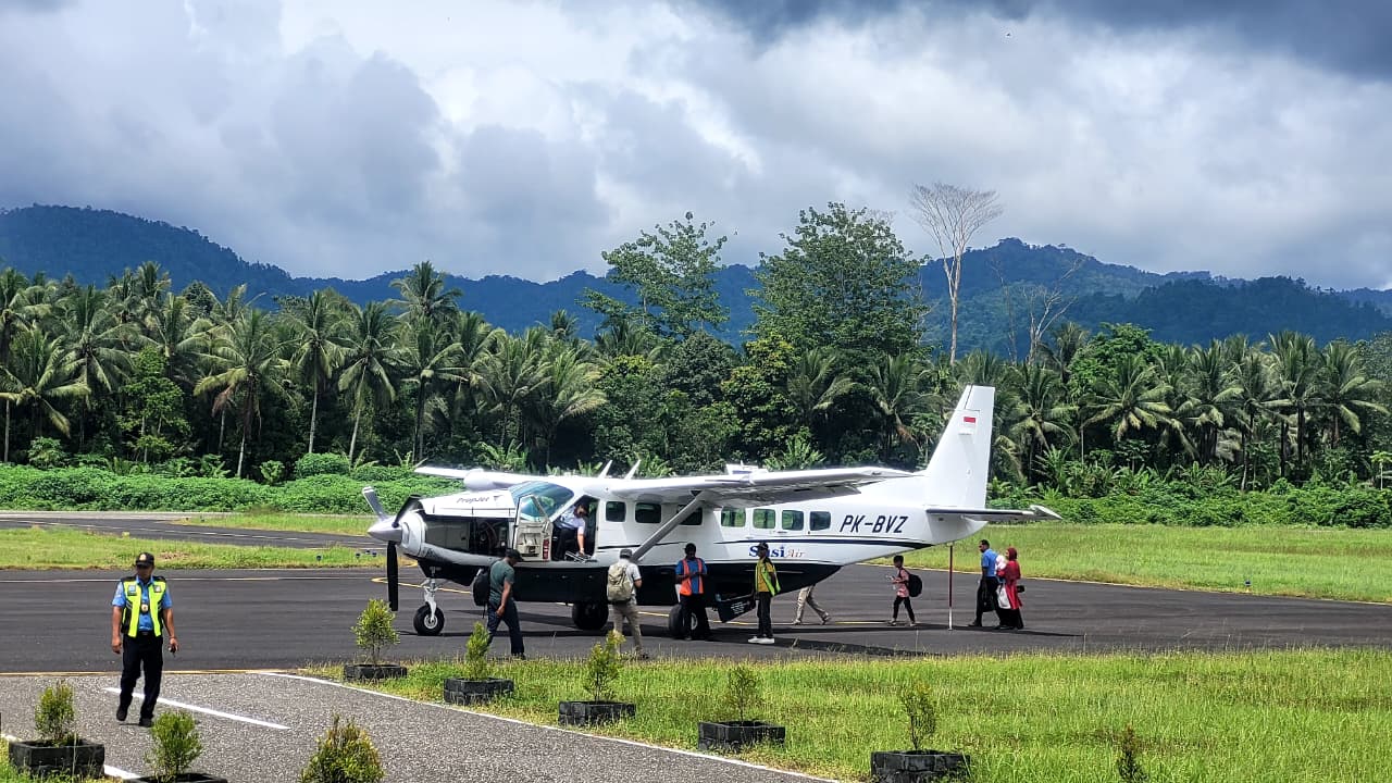 Gambar Berita dengan Judul AirNav Terbitkan NOTAM Baru, Bandara Gamar Malamo Kembali Perpanjang Penutupan