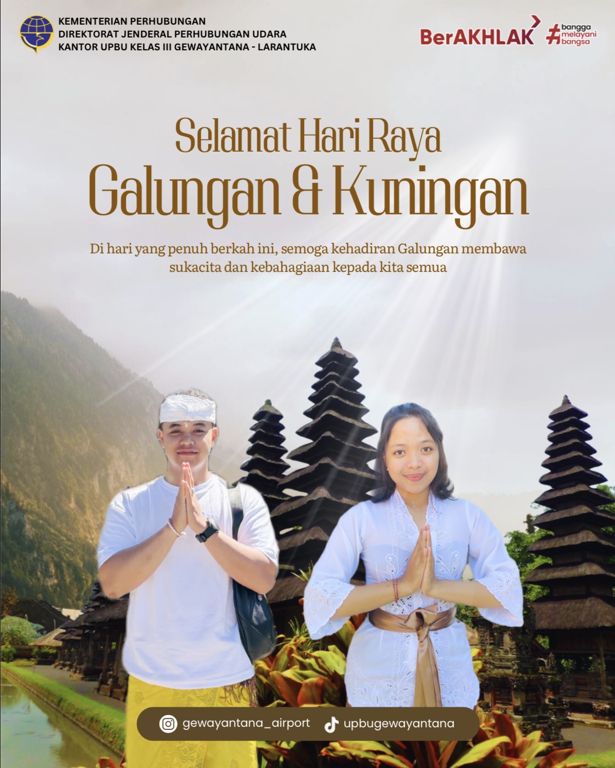 Selamat hari raya galungan dan kuningan