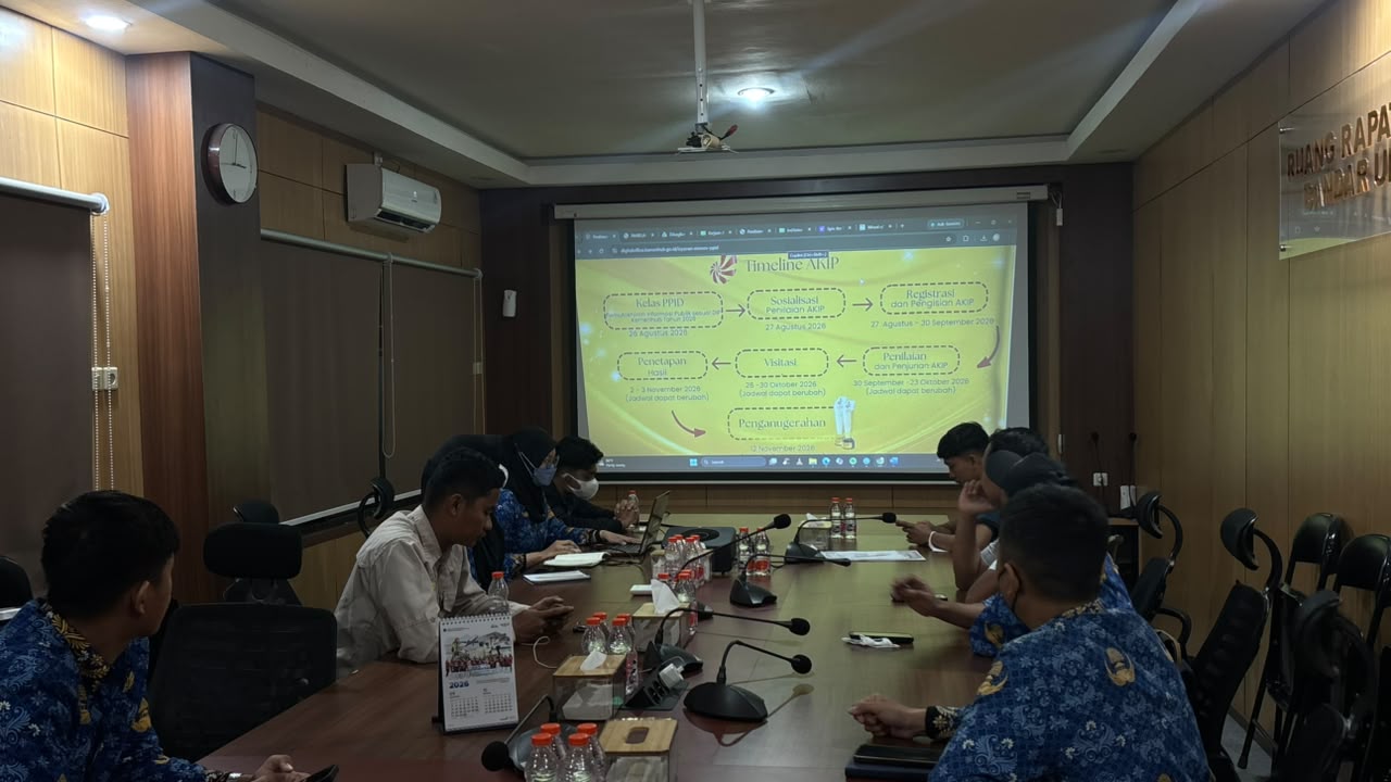 PPID UPBU H. Asan Sampit Bahas Strategi Peningkatan Keterbukaan Informasi Publik Tahun 2026