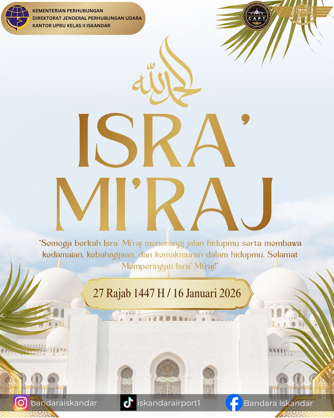 Hari Isra Mi’raj Nabi Muhammad