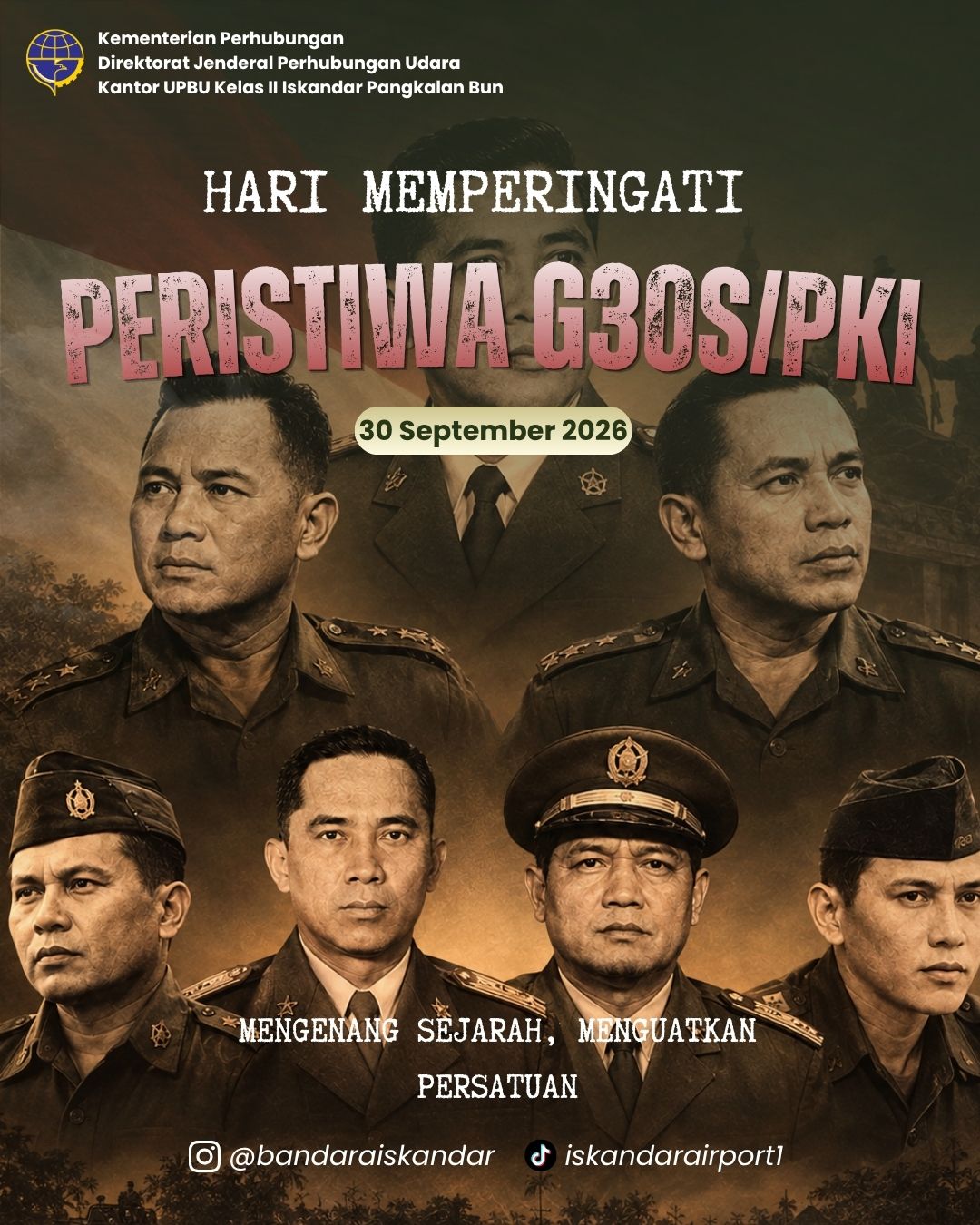 PERINGATAN PERISTIWA G30S/PKI 30 September 2026