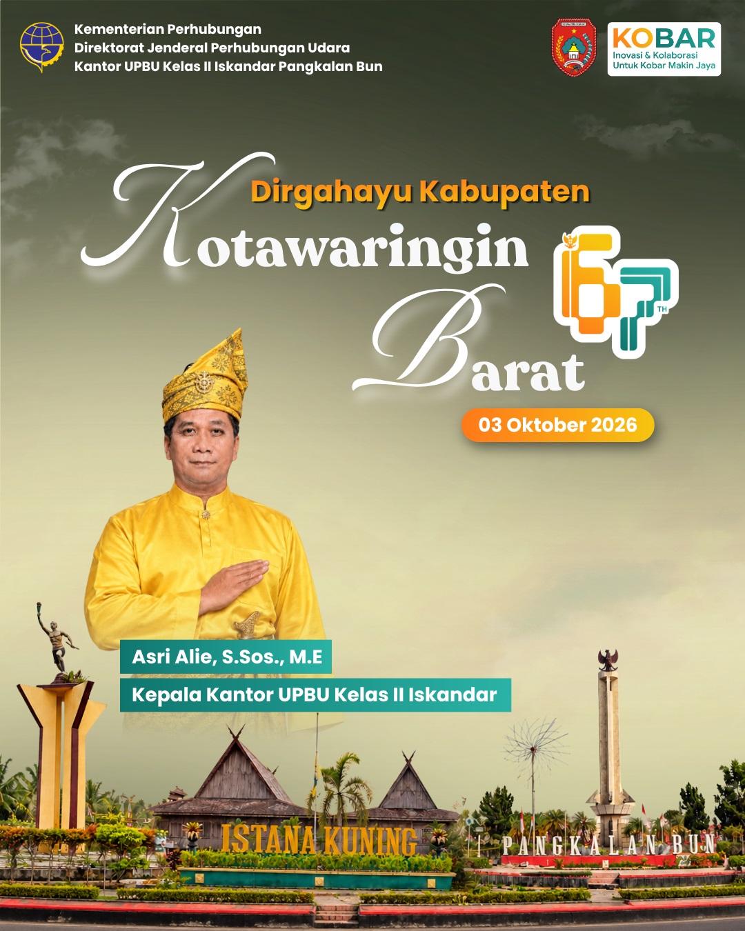 Hari Jadi ke-67 Kabupaten Kotawaringin Barat