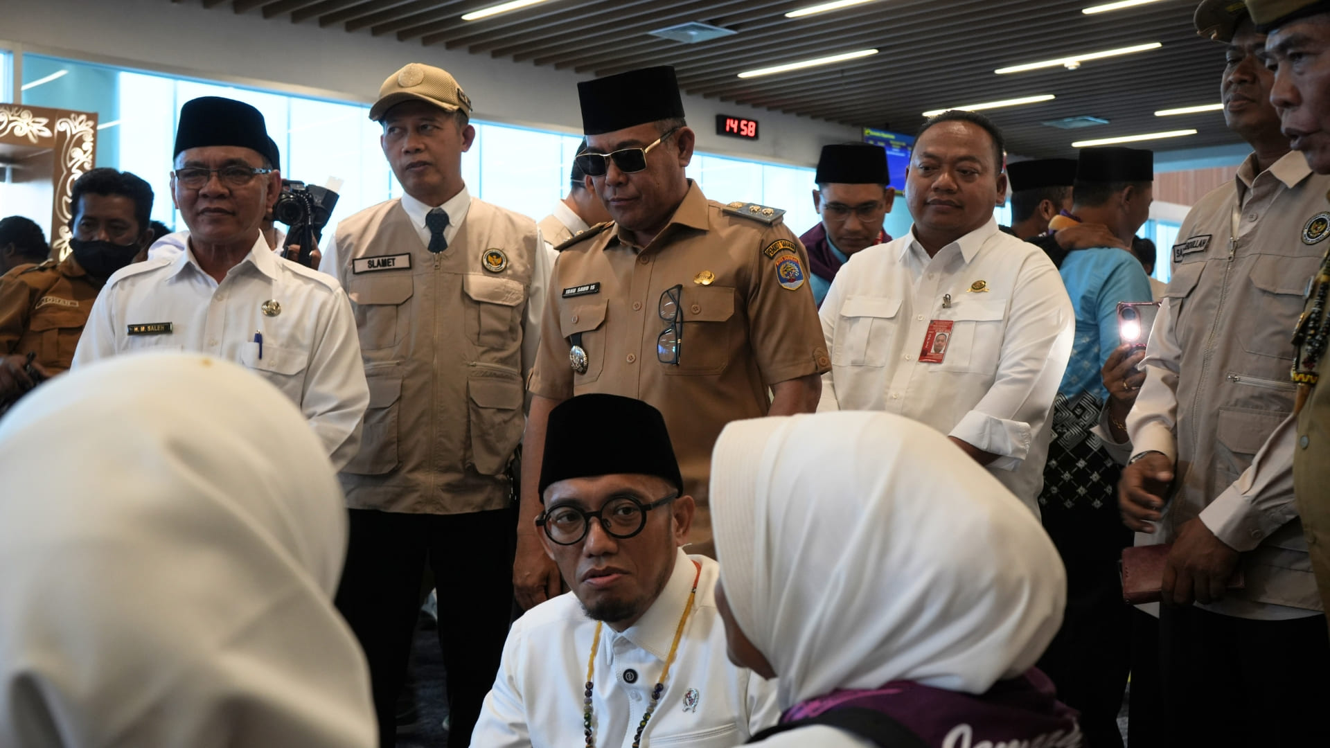 Gambar Berita dengan Judul Pelepasan Jemaah Haji di Bandara Juwata Tarakan Berlangsung Khidmat