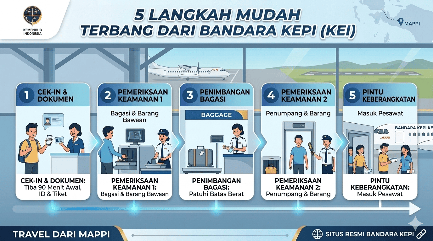 Panduan Keberangkatan: 5 Langkah Mudah Terbang dari Bandara Kepi