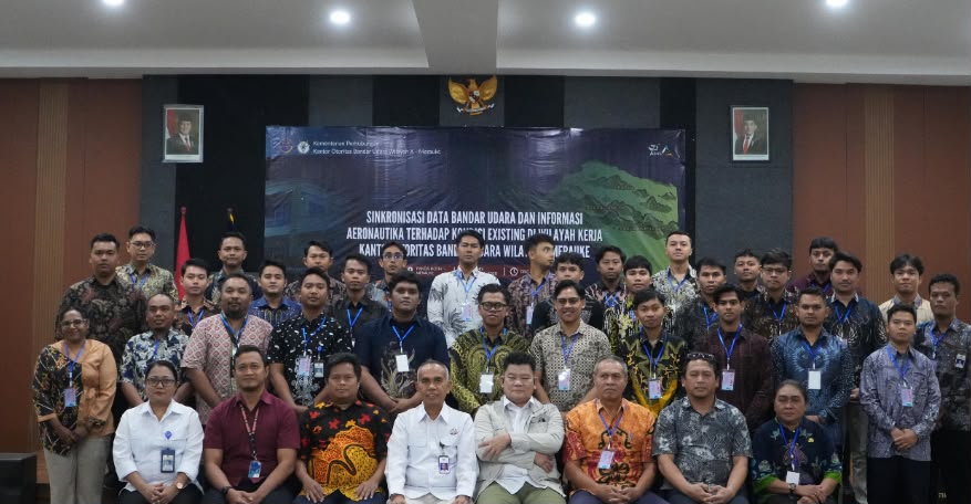 Gambar Berita dengan Judul Perkuat Akurasi Data, Bandara Kepi Ikut Kegiatan Sinkronisasi Data Bandar Udara dan Informasi Aeronautika