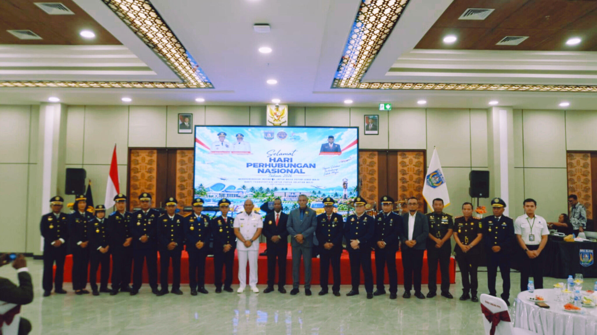 Dipimpin Gubernur Papua Selatan, Bandara Kepi Hadiri Upacara Khidmat Harhubnas 2026