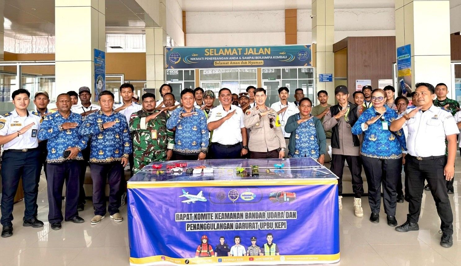 Bandara Kepi Gelar Rapat Komite Tahun 2026: Kolaborasi Total Demi Keamanan dan Keselamatan Penerbangan