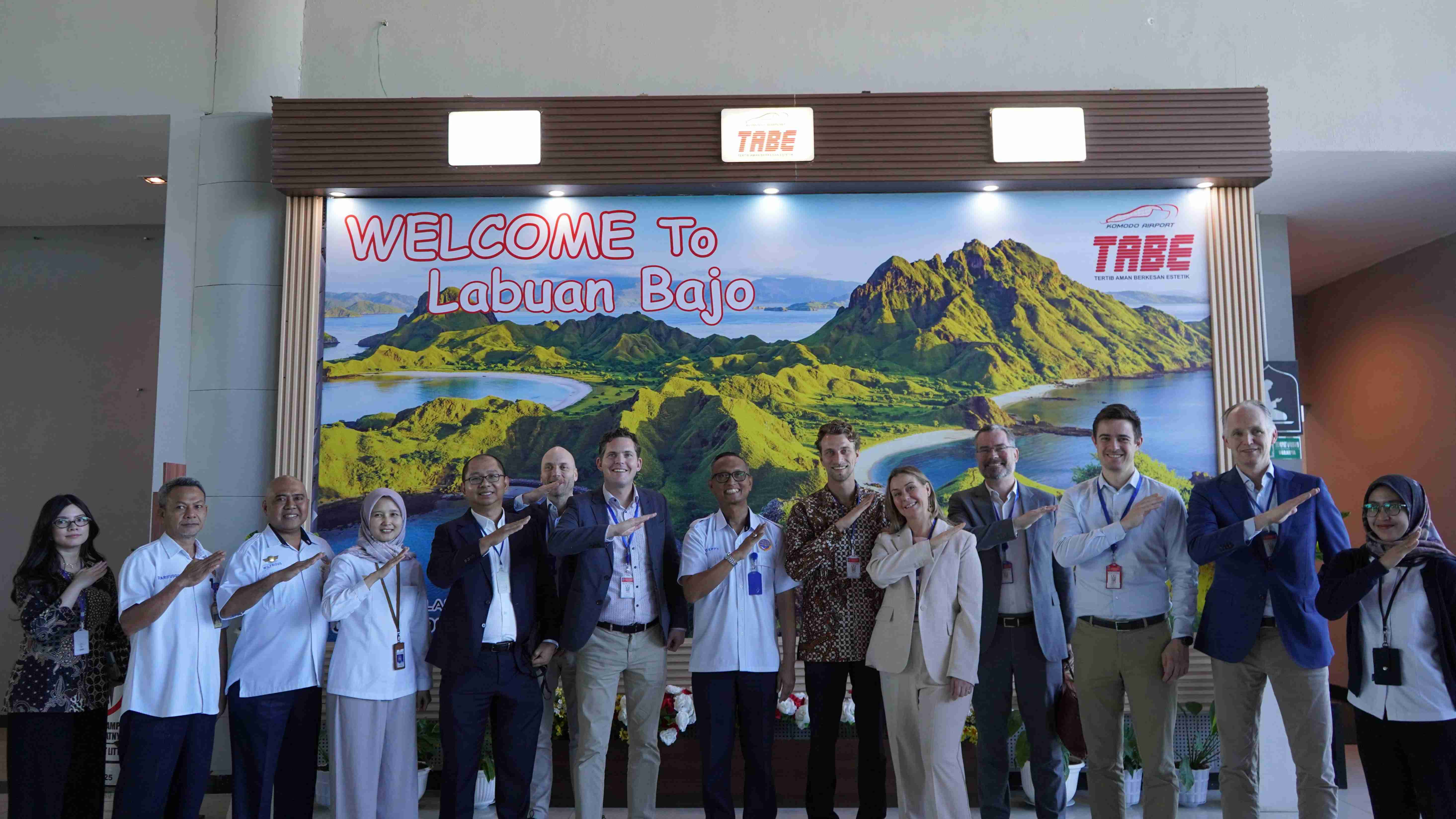 Bandara Komodo terima Kunjungan Kedutaan Belanda