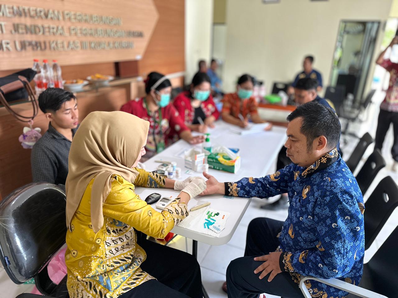Gambar Berita dengan Judul PEMERIKSAAN KESEHATAN ASN UPBU KUALA KURUN