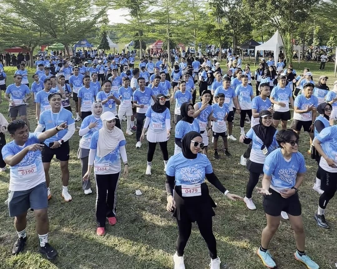 Gambar Berita dengan Judul Skyport Fun Run 2026 Sukses Digelar, Ratusan Peserta Nikmati Keseruan