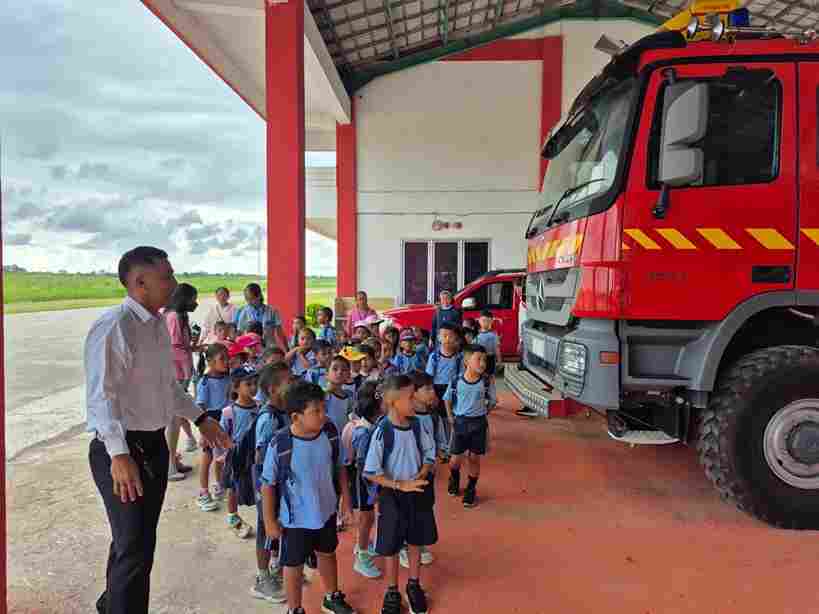Gambar berita dengan judul TK Marsudirini Laksanakan Kegiatan Outing Class di Bandara Lede Kalumbang