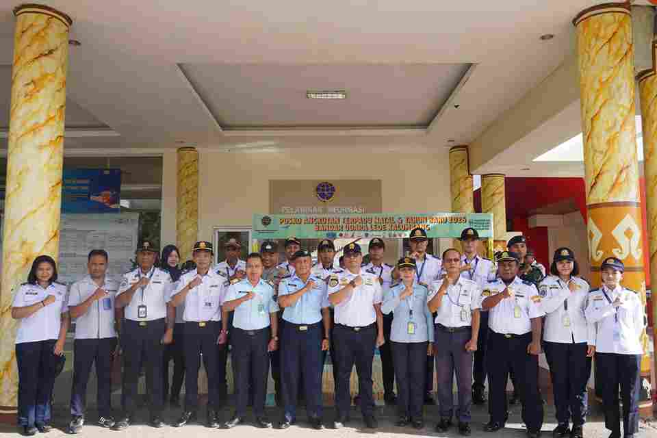 Gambar Berita dengan Judul Penutupan Posko Natal 2025 dan Tahun Baru 2026 di Bandara Lede Kalumbang