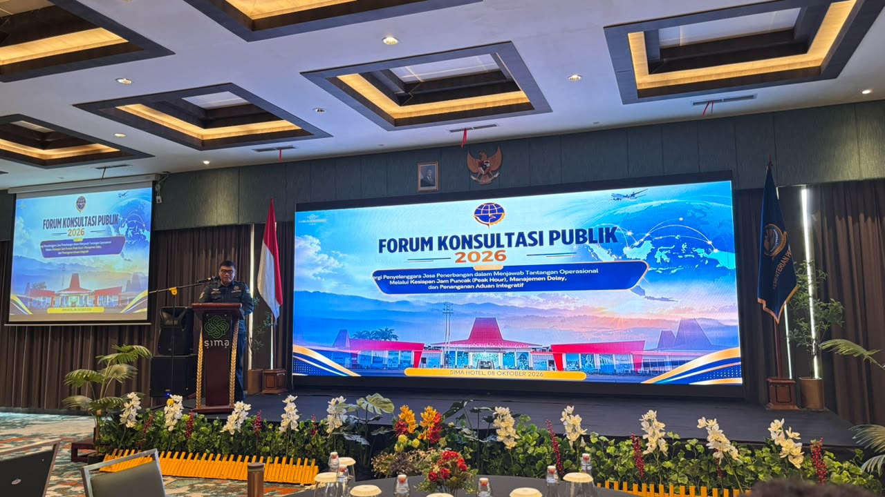 Gambar Berita dengan Judul Bandara Lede Kalumbang Dorong Sinergi Stakeholder melalui Forum Konsultasi Publik 2026