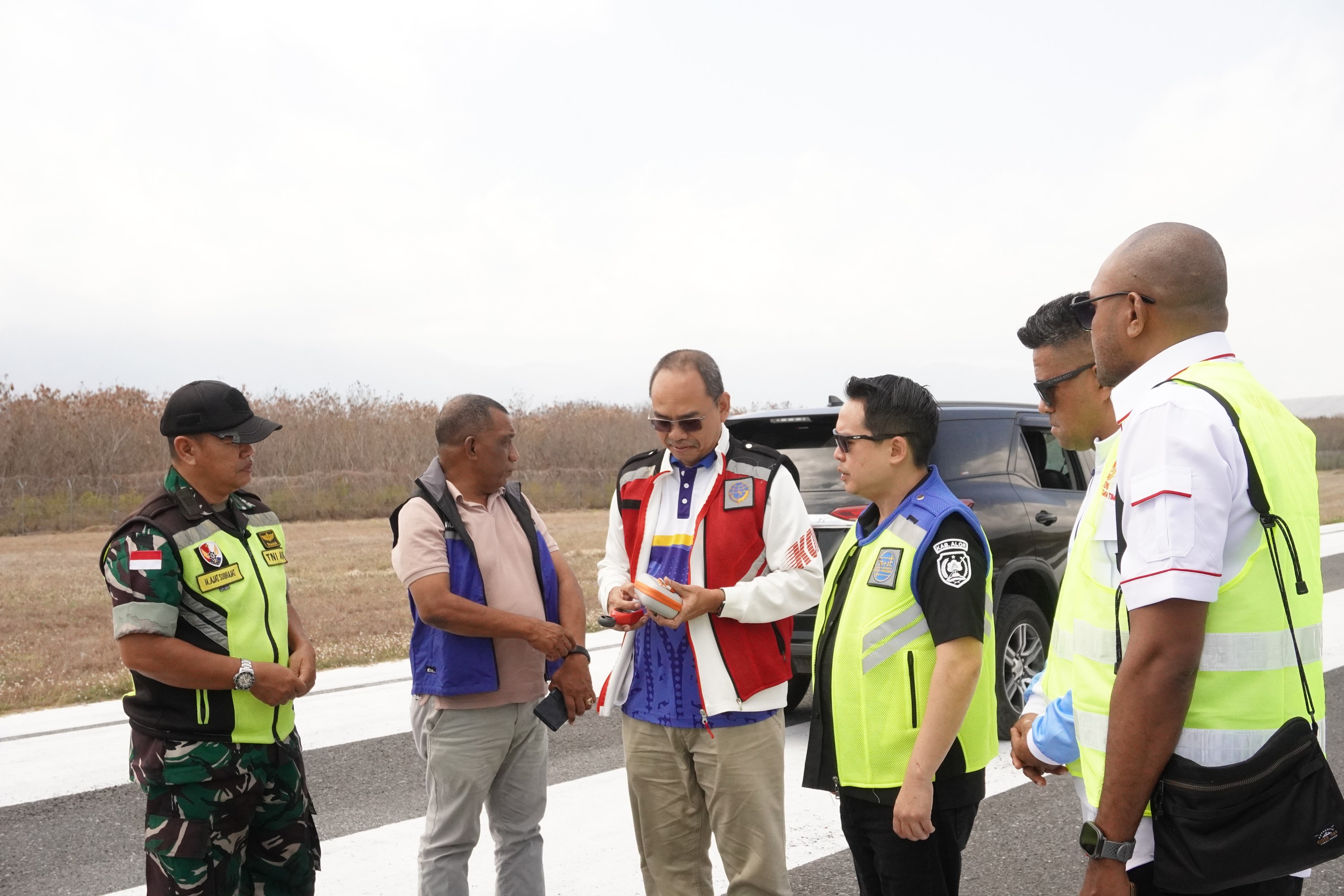 Gambar Berita dengan Judul Survei Lokasi Cabor Aeromodeling PON XXII 2028 oleh Tim Technical Delegate KONI