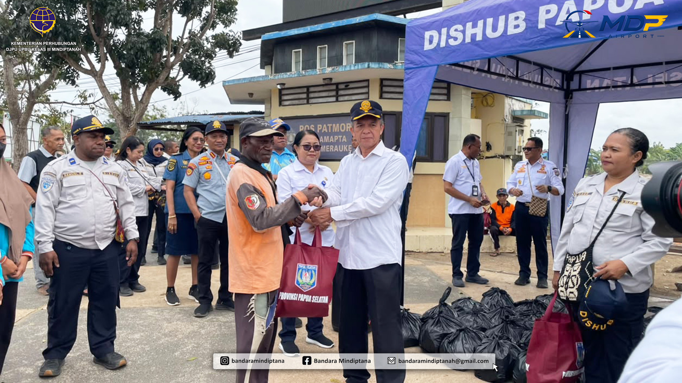 Gambar Berita dengan Judul Bingkisan Kasih Sambut Hari Perhubungan Nasional 2026, Perkuat Sinergi Insan Perhubungan di Papua Selatan