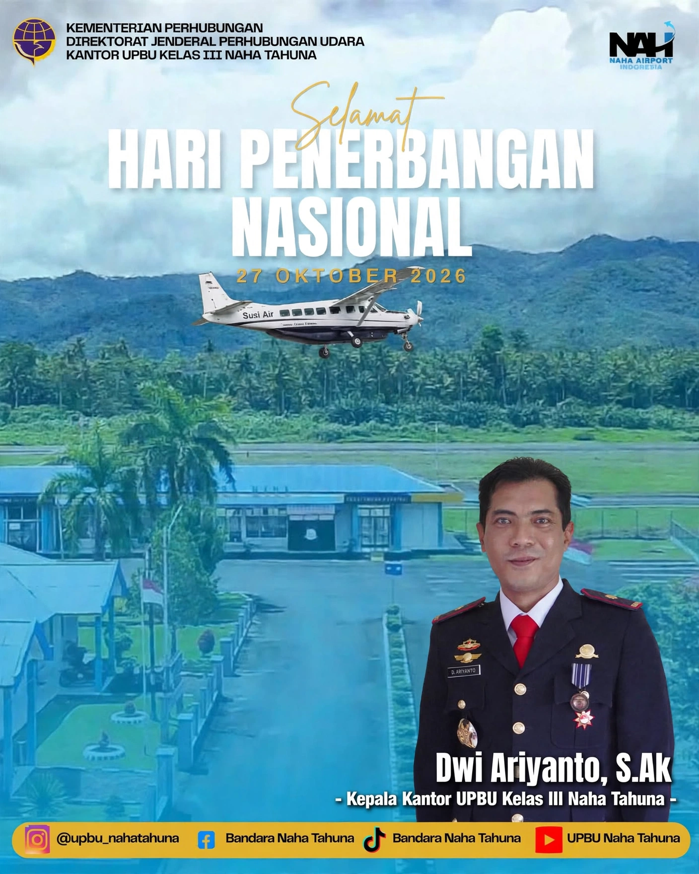 Gambar Berita dengan Judul ✈️ Selamat Hari Penerbangan Nasional ✈️