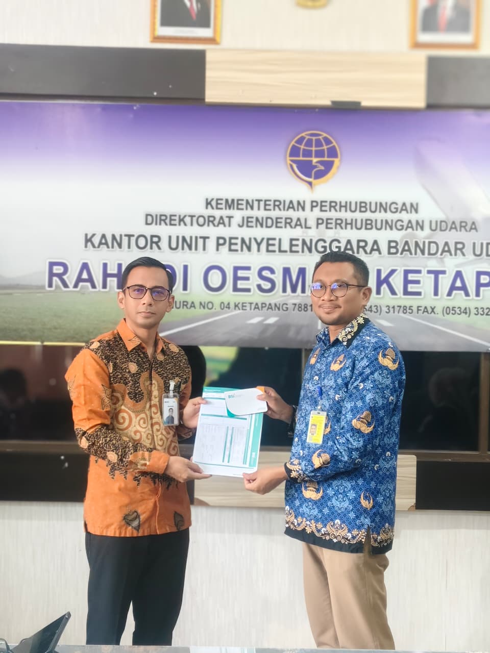 Gambar Berita dengan Judul UPBU Kelas II Rahadi Osman Ketapang Melakukan Kerja Sama dengan Bank BSI untuk Pembukaan Rekening bagi Seluruh Pegawai