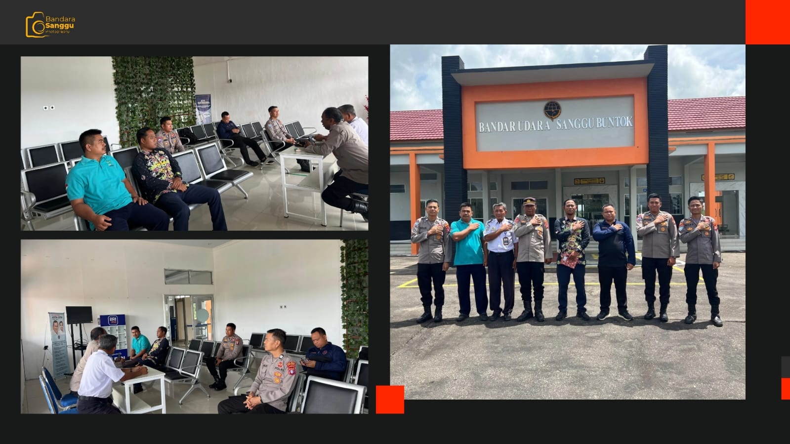 Gambar Berita dengan Judul Kunjungan kerja Polres Barito Selatan dalam upaya membangun kemitraan kamtibmas di UPBU Sanggu