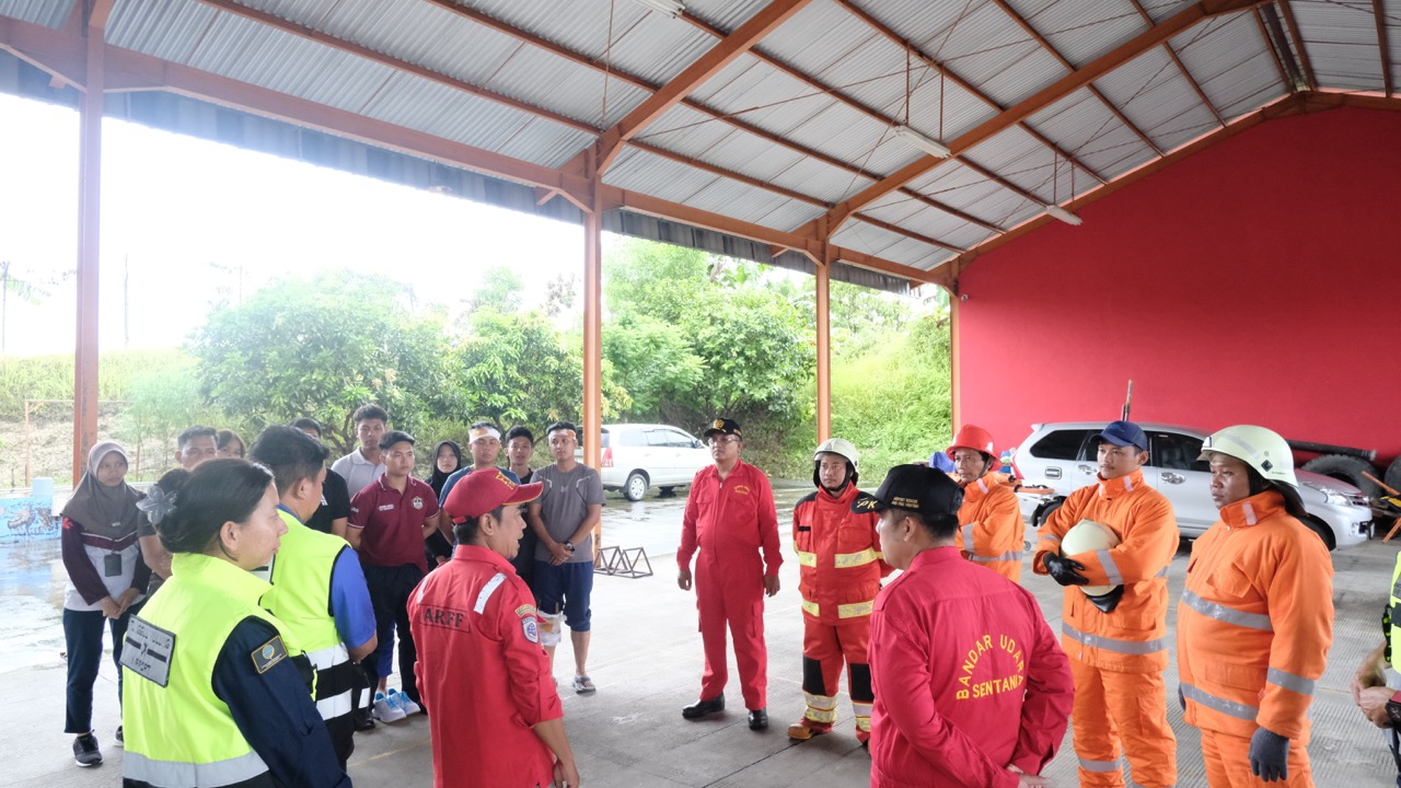 Gambar Berita dengan Judul Latihan Basah PKP-PK Tingkatkan Kesiapsiagaan Personel Bandara