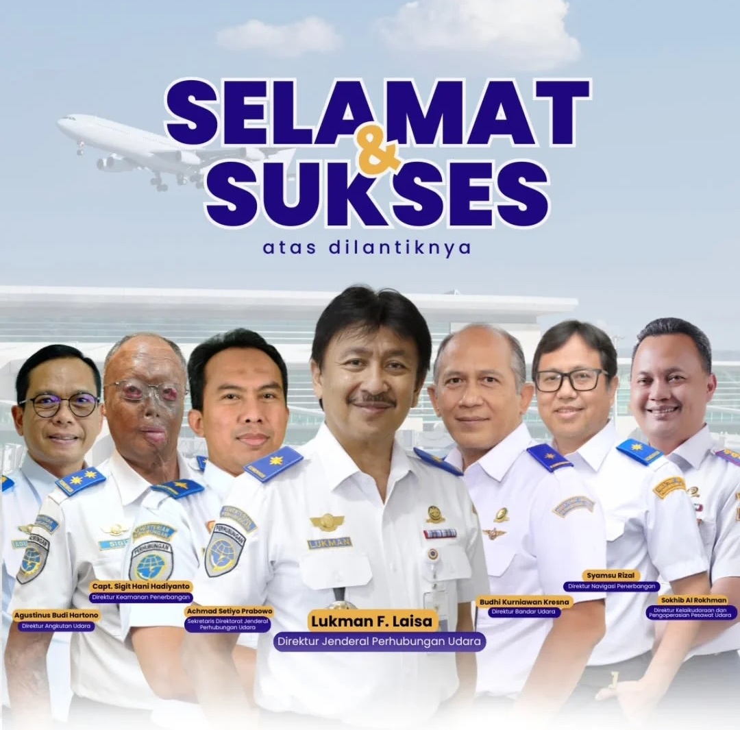 Pelantikan Pejabat di Lingkungan Direktorat Jenderal Perhubungan Udara