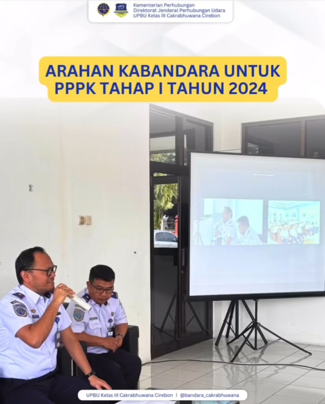 Arahan Kepala Bandara untuk PPPK Tahap I Tahun 2024