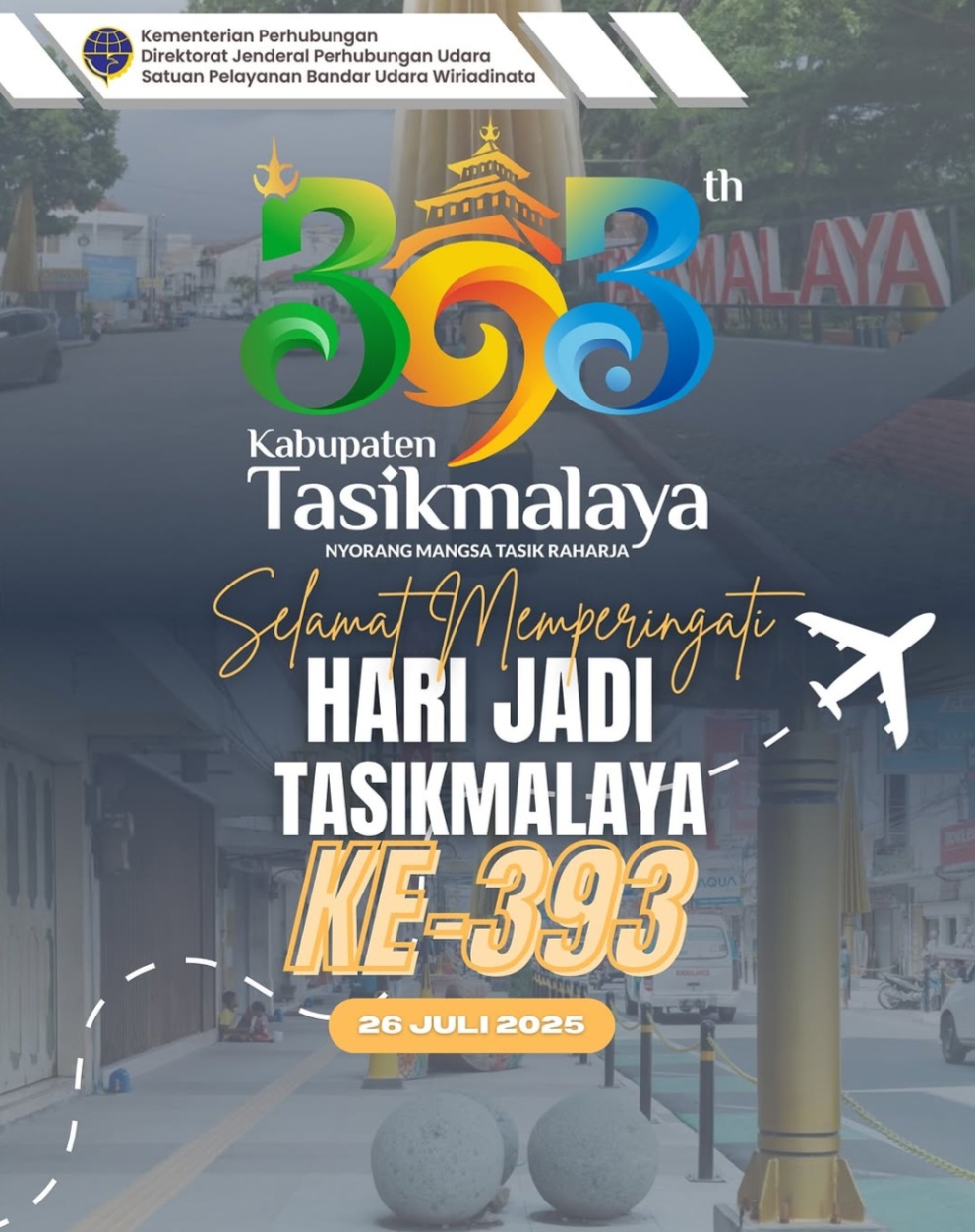 Selamat Memperingati Hari Jadi Kabupaten Tasikmalaya