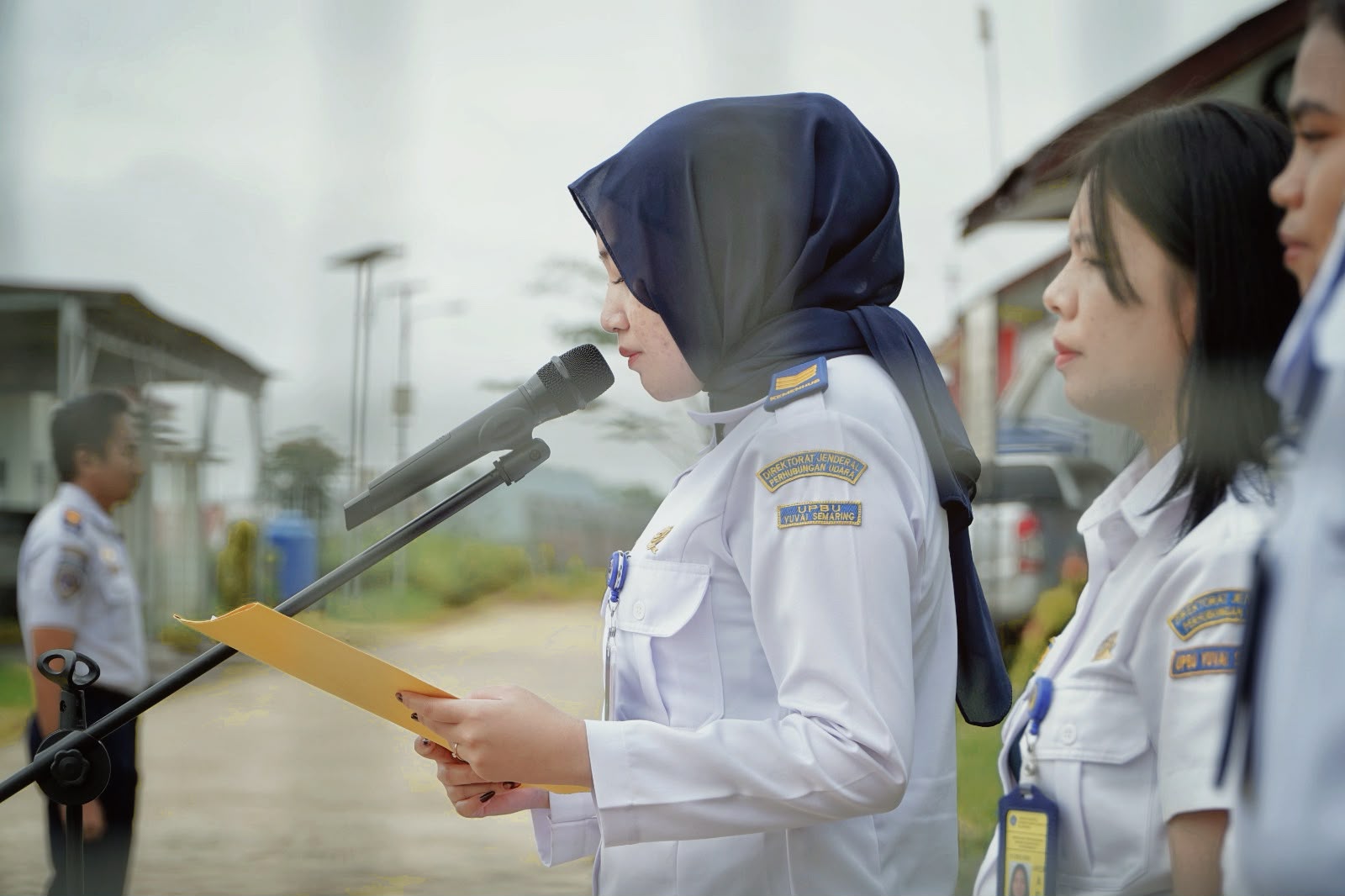 Bergerak Melayani Negeri, Bandara Yuvai Semaring Laksanakan Upacara Hari Perhubungan Nasional Tahun 2026