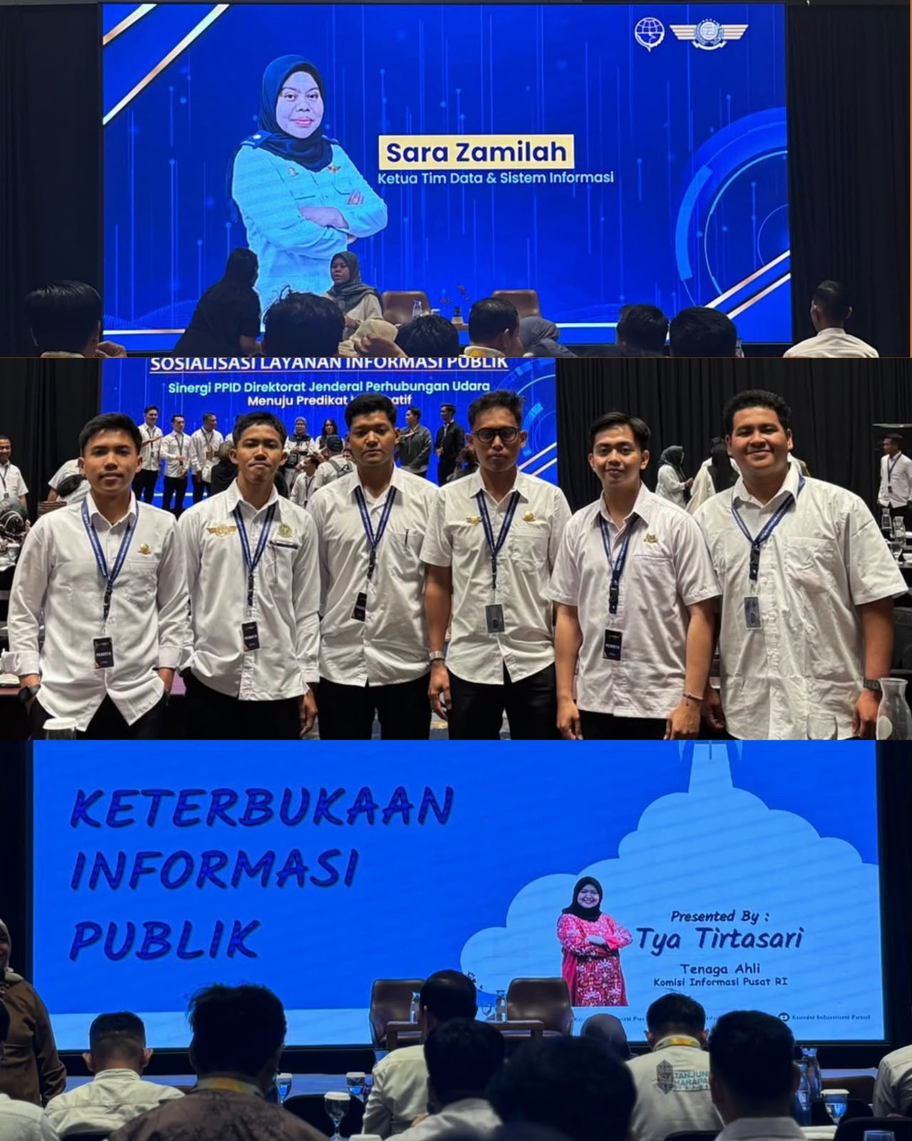 PPID Bandara Yuvai Semaring Mengikuti Sosialisasi Keterbukaan Informasi Publik