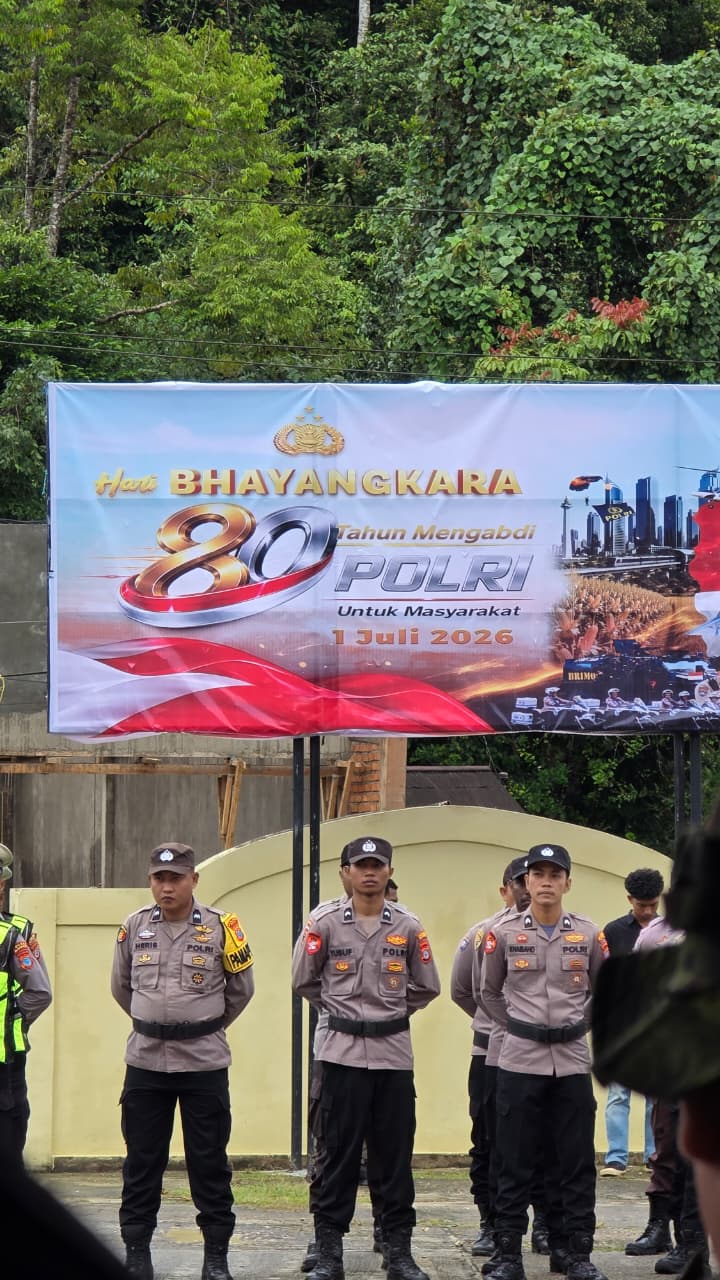 Peringatan Hari Bhayangkara ke-80 di Polres Maybrat. - Foto 4