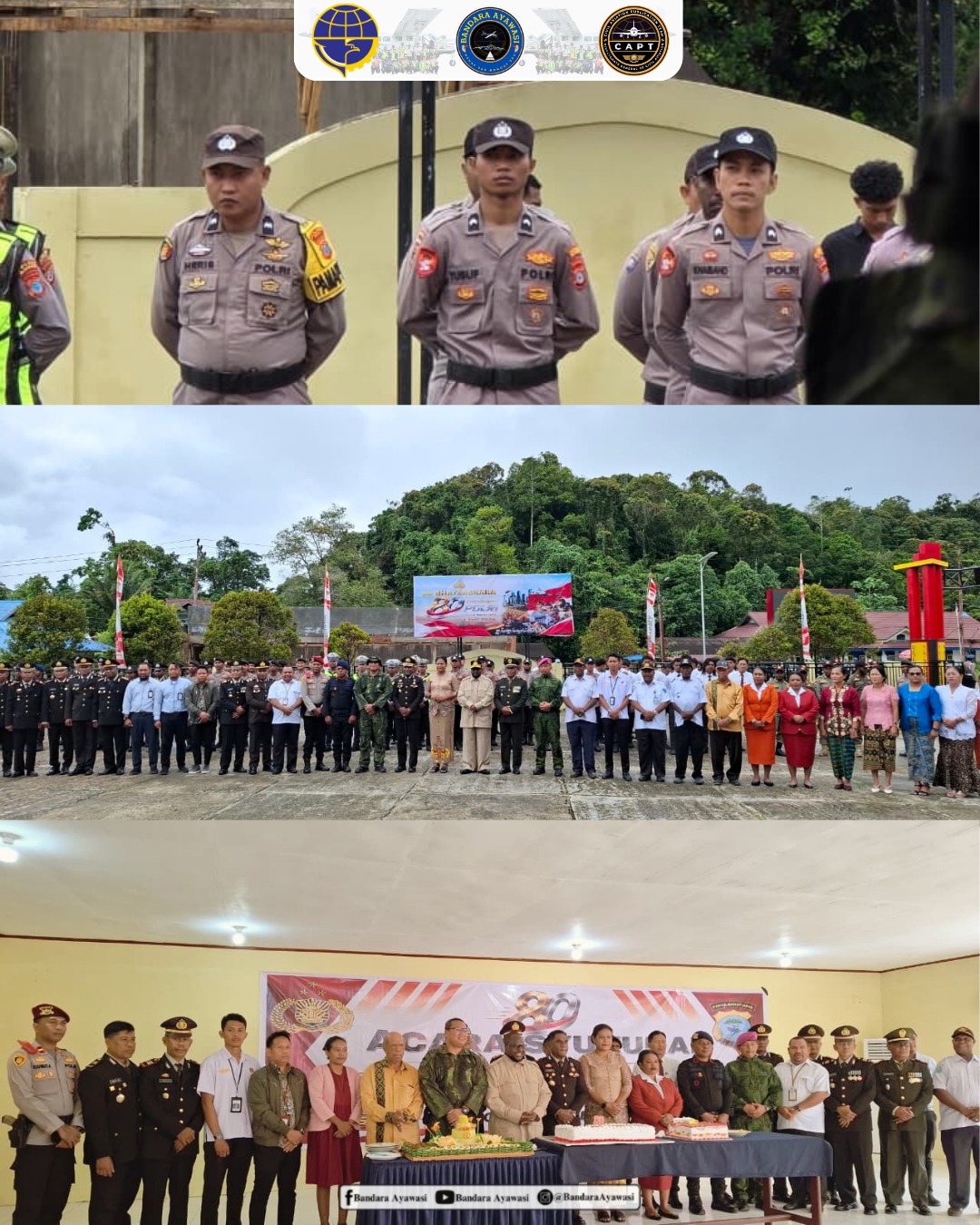 Peringatan Hari Bhayangkara ke-80 di Polres Maybrat. - Foto 7