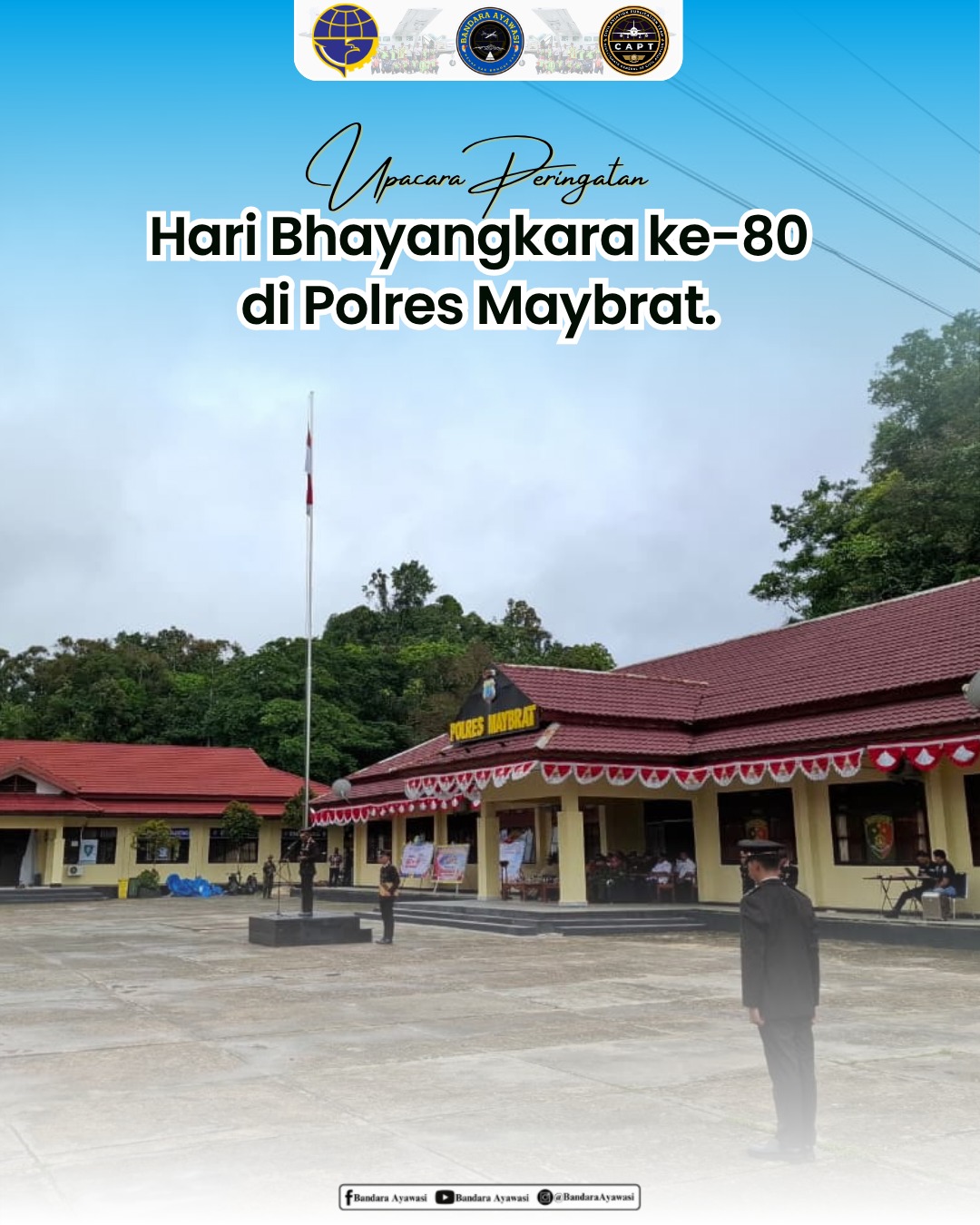Peringatan Hari Bhayangkara ke-80 di Polres Maybrat. - Foto 6