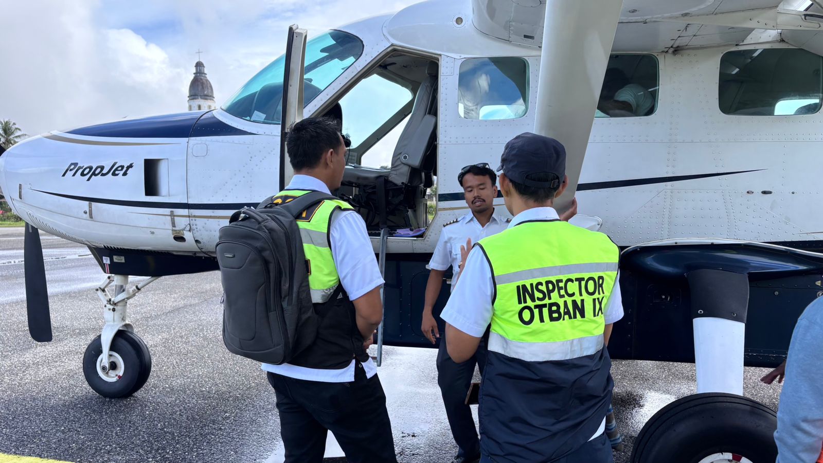 Inspeksi Otoritas Bandara IX Manokwari di UPBU kelas III Ayawasi Tahun 2026 - Foto 7