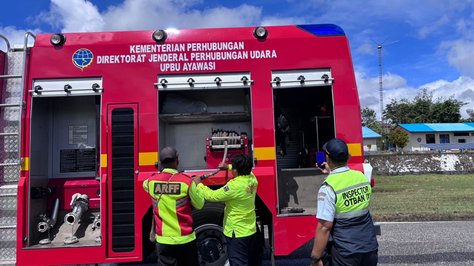 Inspeksi Otoritas Bandara IX Manokwari di UPBU kelas III Ayawasi Tahun 2026 - Foto 2