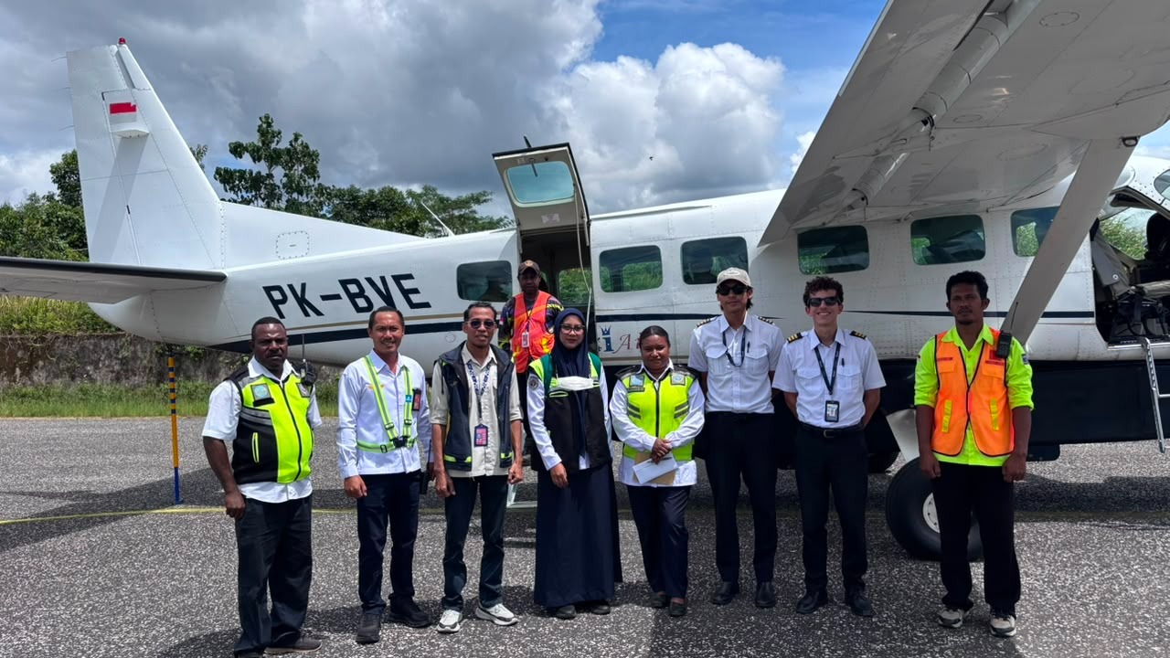 Inspeksi Otoritas Bandara IX Manokwari di UPBU kelas III Ayawasi Tahun 2026 - Foto 1