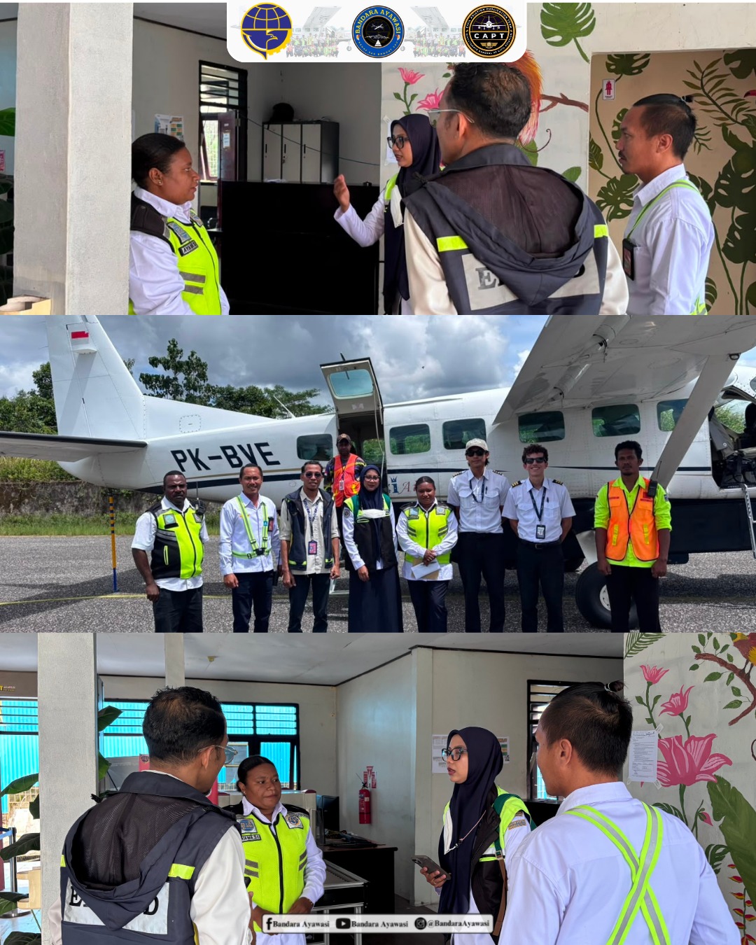 Inspeksi Otoritas Bandara IX Manokwari di UPBU kelas III Ayawasi Tahun 2026 - Foto 3