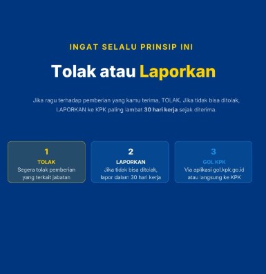 Perbedaan Gratifikasi Wajib vs Tidak Wajib Lapor - Foto 3