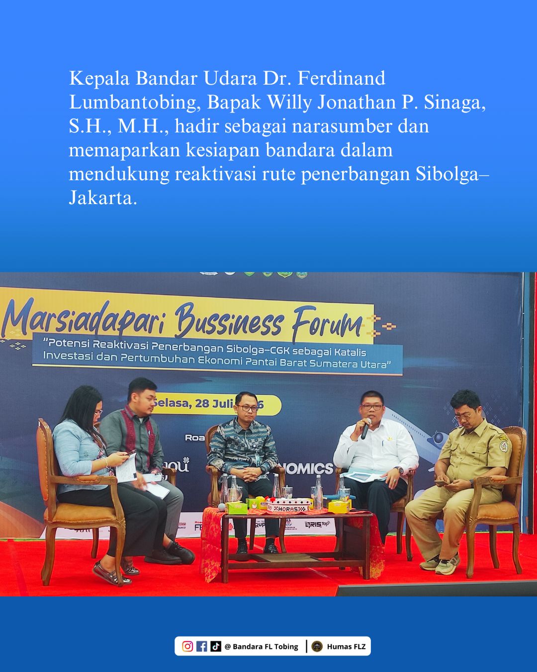 Marsiadapari Business Forum di Bank Indonesia, Sibolga. - Foto 1