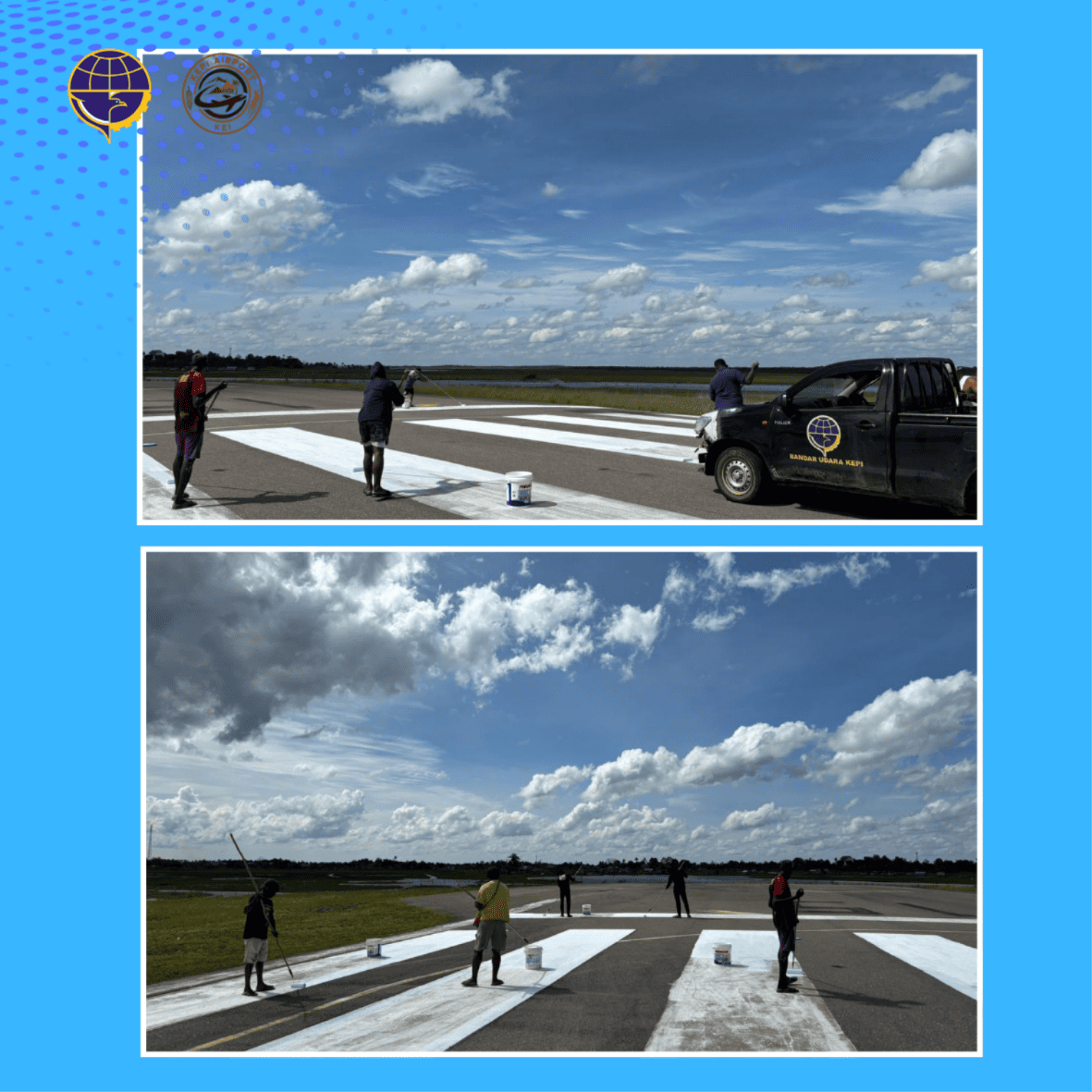 PENGECATAN RUNWAY - Foto 4