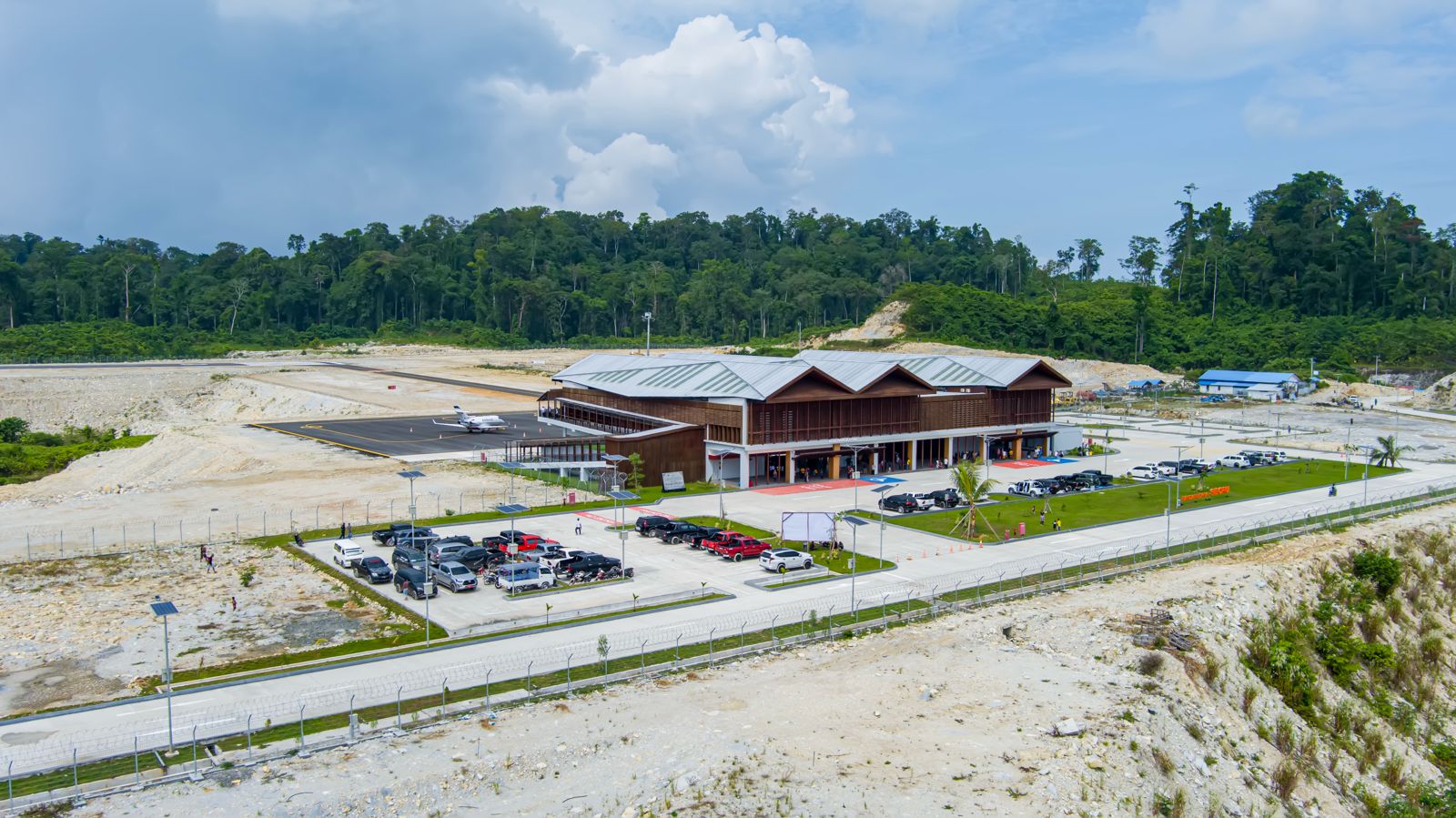Drone view Bandara Siboru - Foto 3
