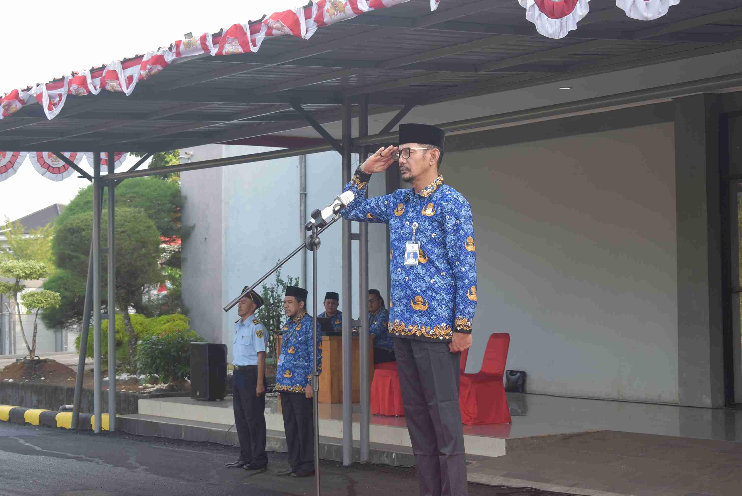 UPACARA PERINGATAN HUT RI KE 81 UPBU SILAMPARI - Foto 3