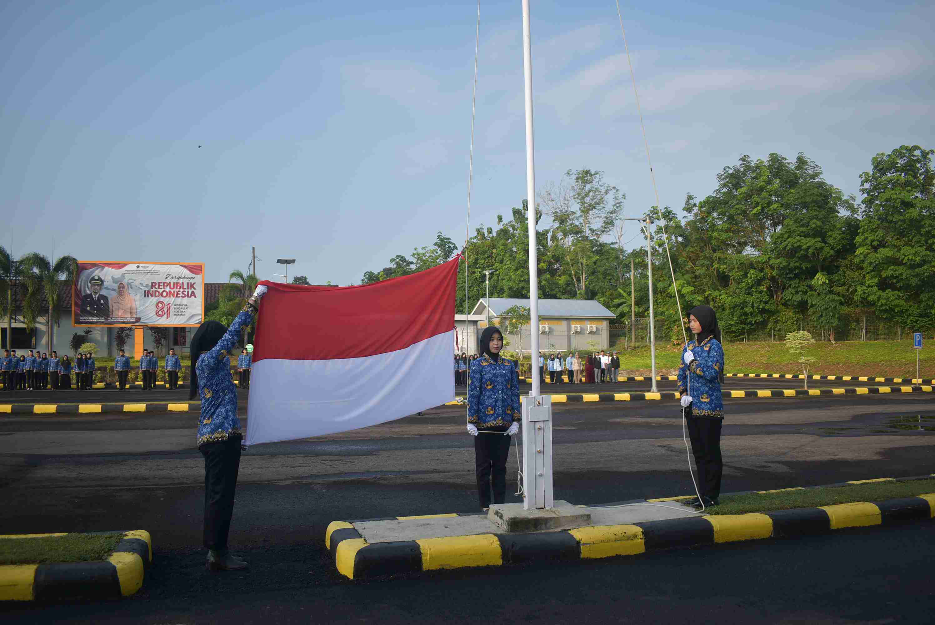 UPACARA PERINGATAN HUT RI KE 81 UPBU SILAMPARI - Foto 2