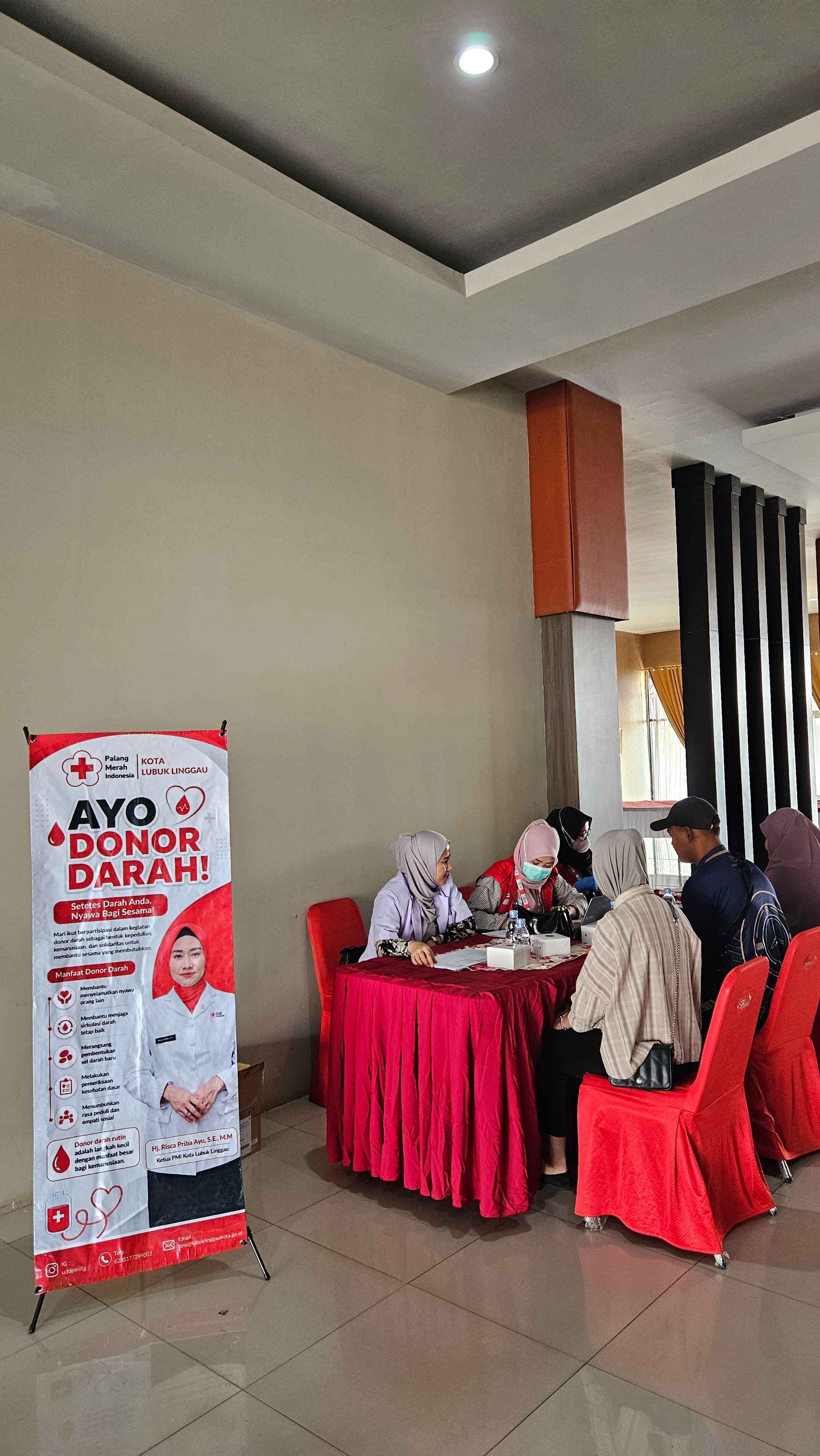 DONOR DARAH MEMPERINGATI HUT RI KE 81 - Foto 4