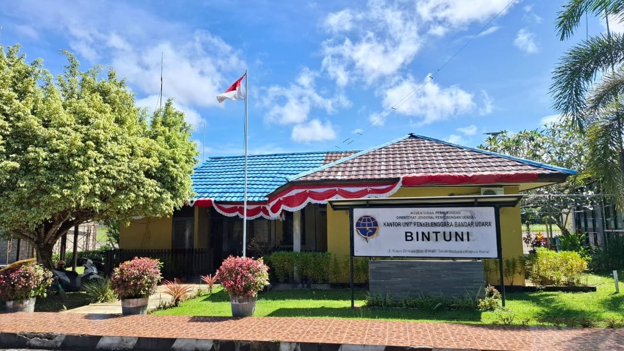 Kantor Unit Pelayanan Bandar Udara Kelas III Bintuni