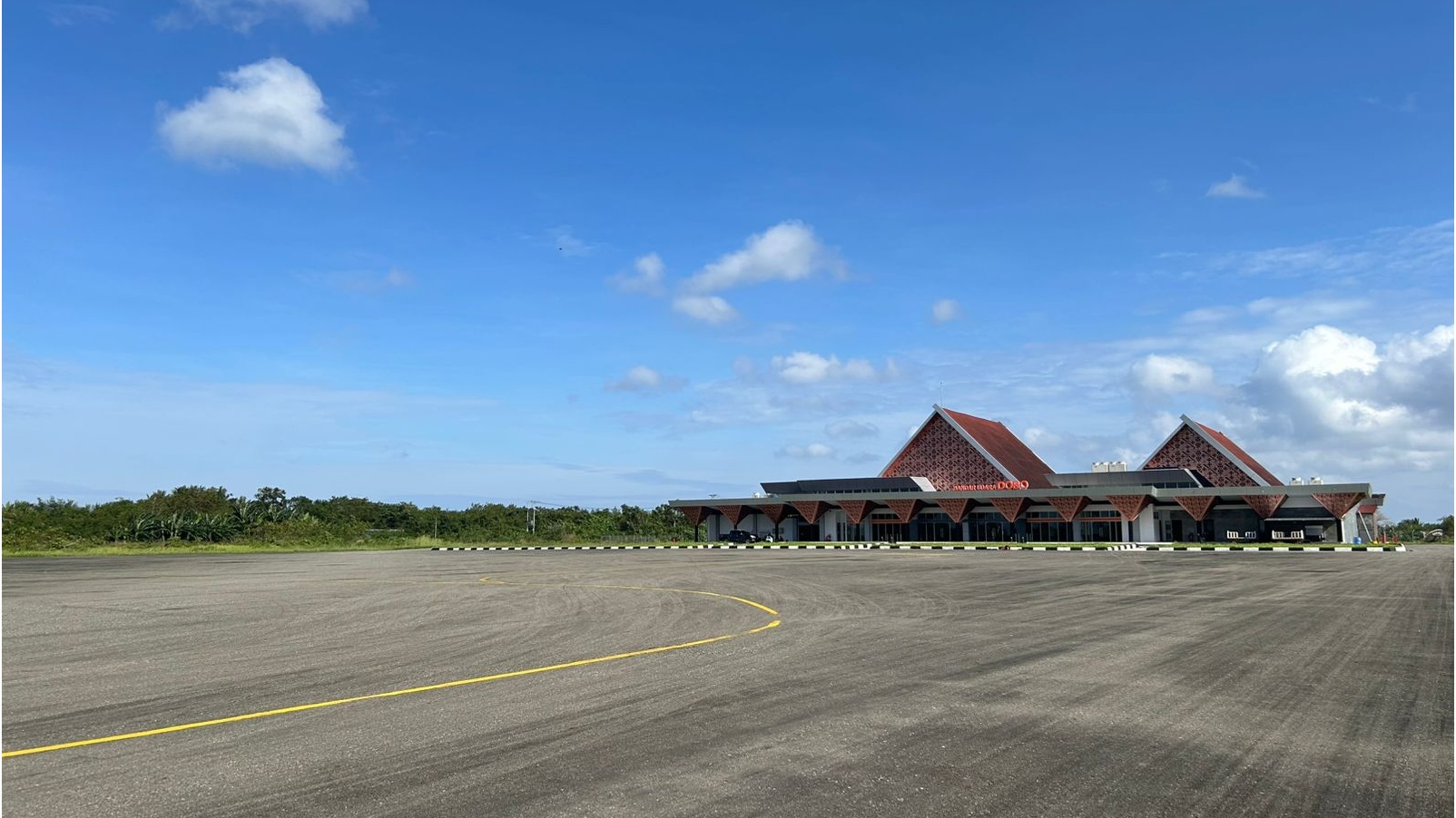 Selamat Datang di Bandar Udara Dobo