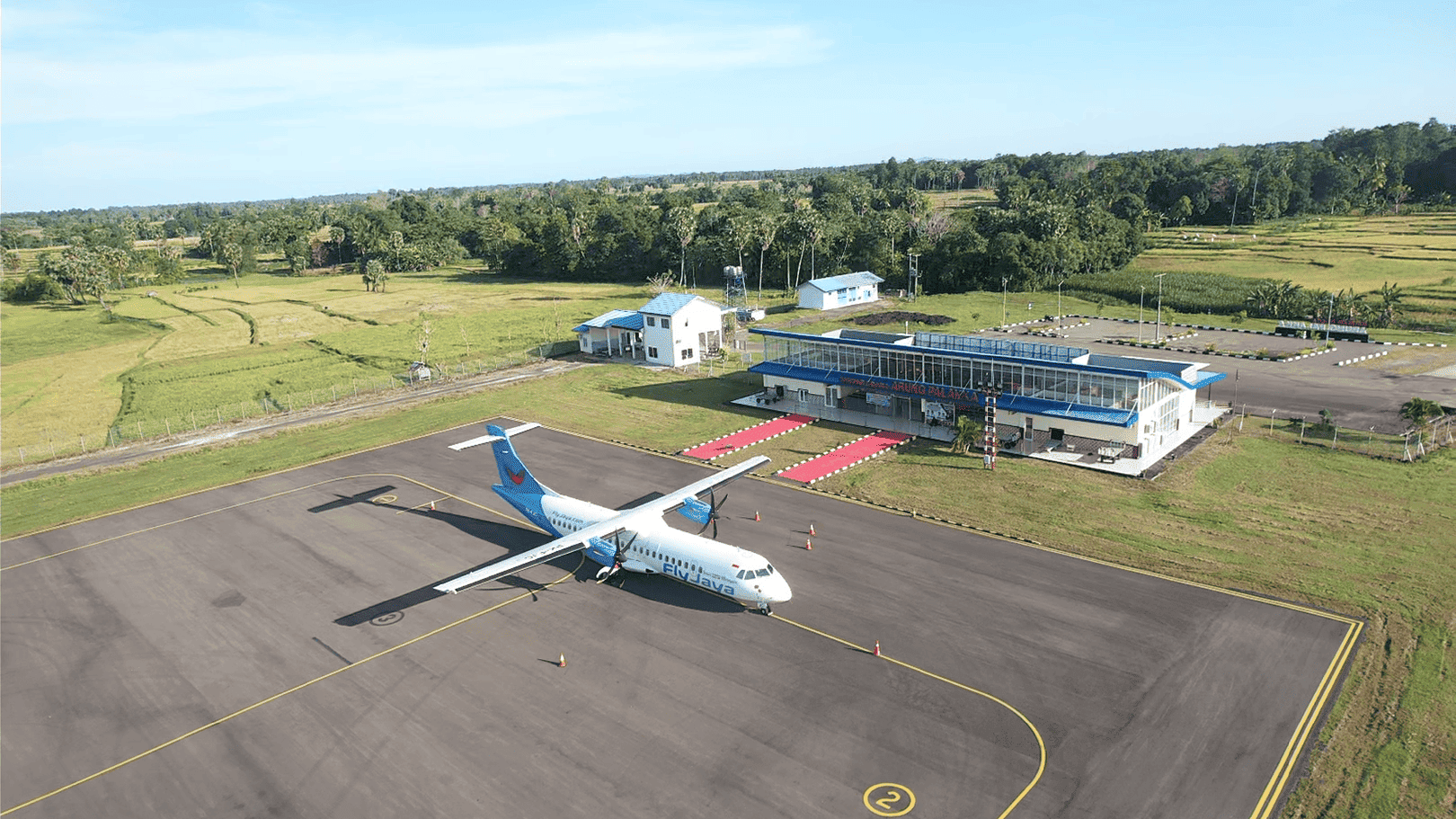 Apron Airside Drone View