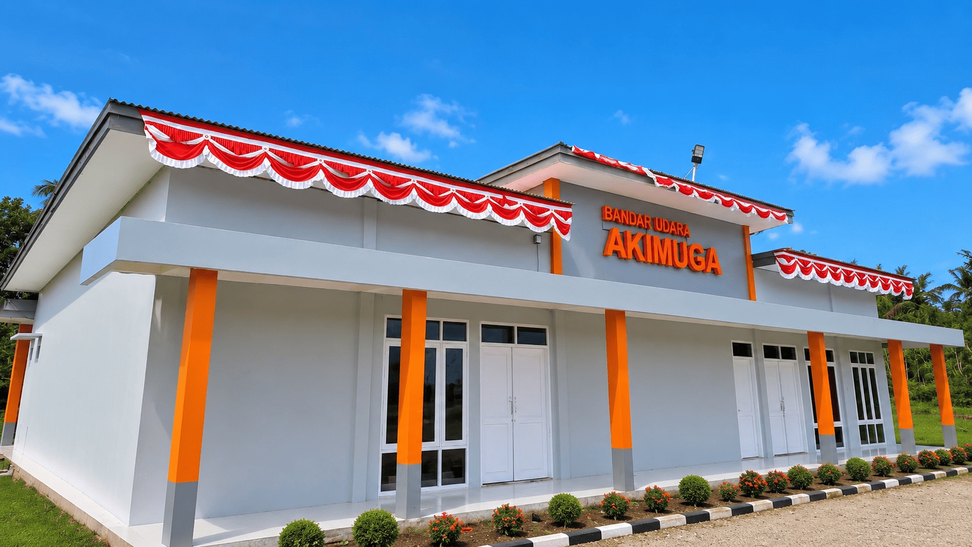 Gedung Terminal Bandar Udara Akimuga