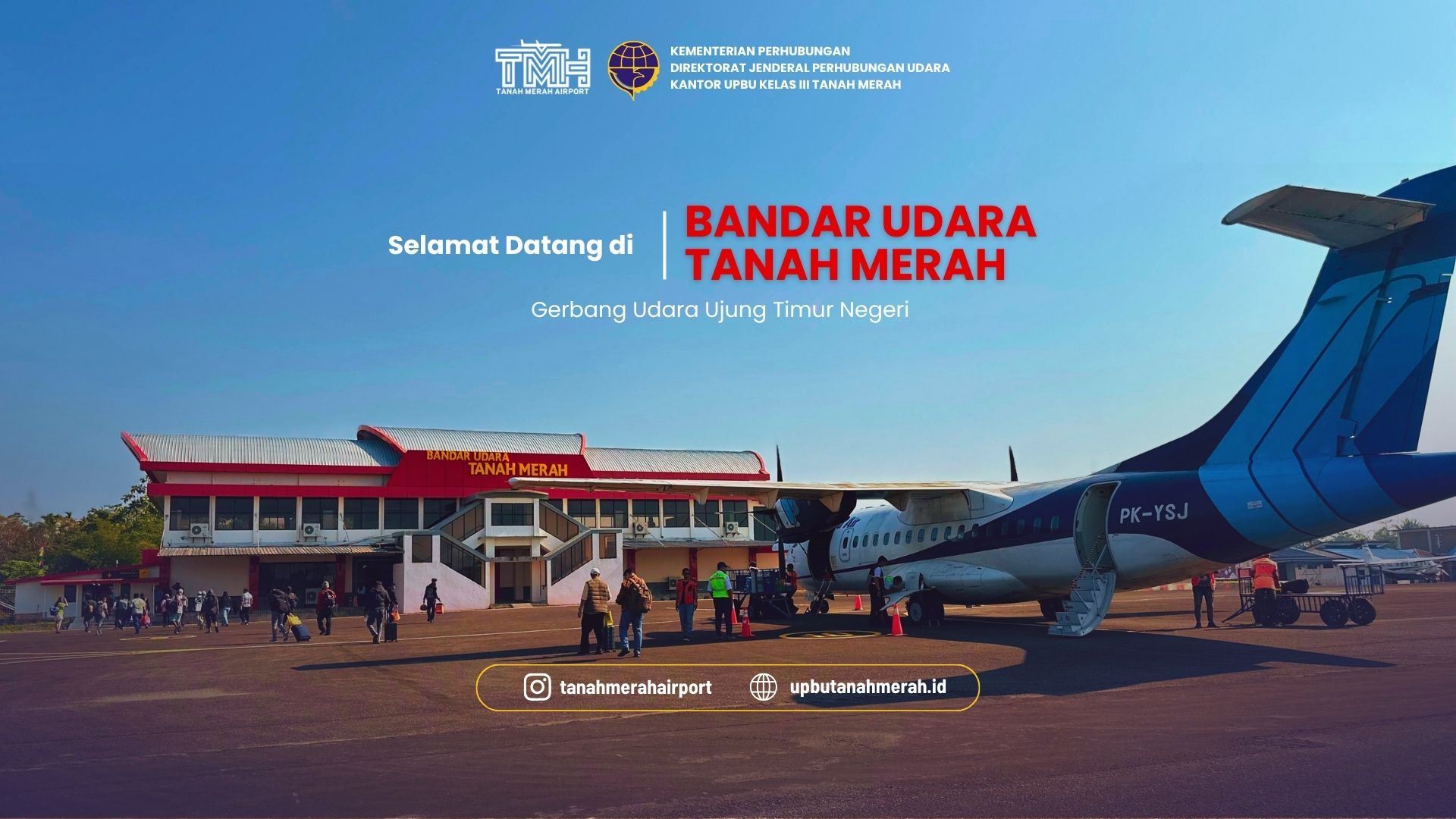 Welcome Bandara Tanah Merah