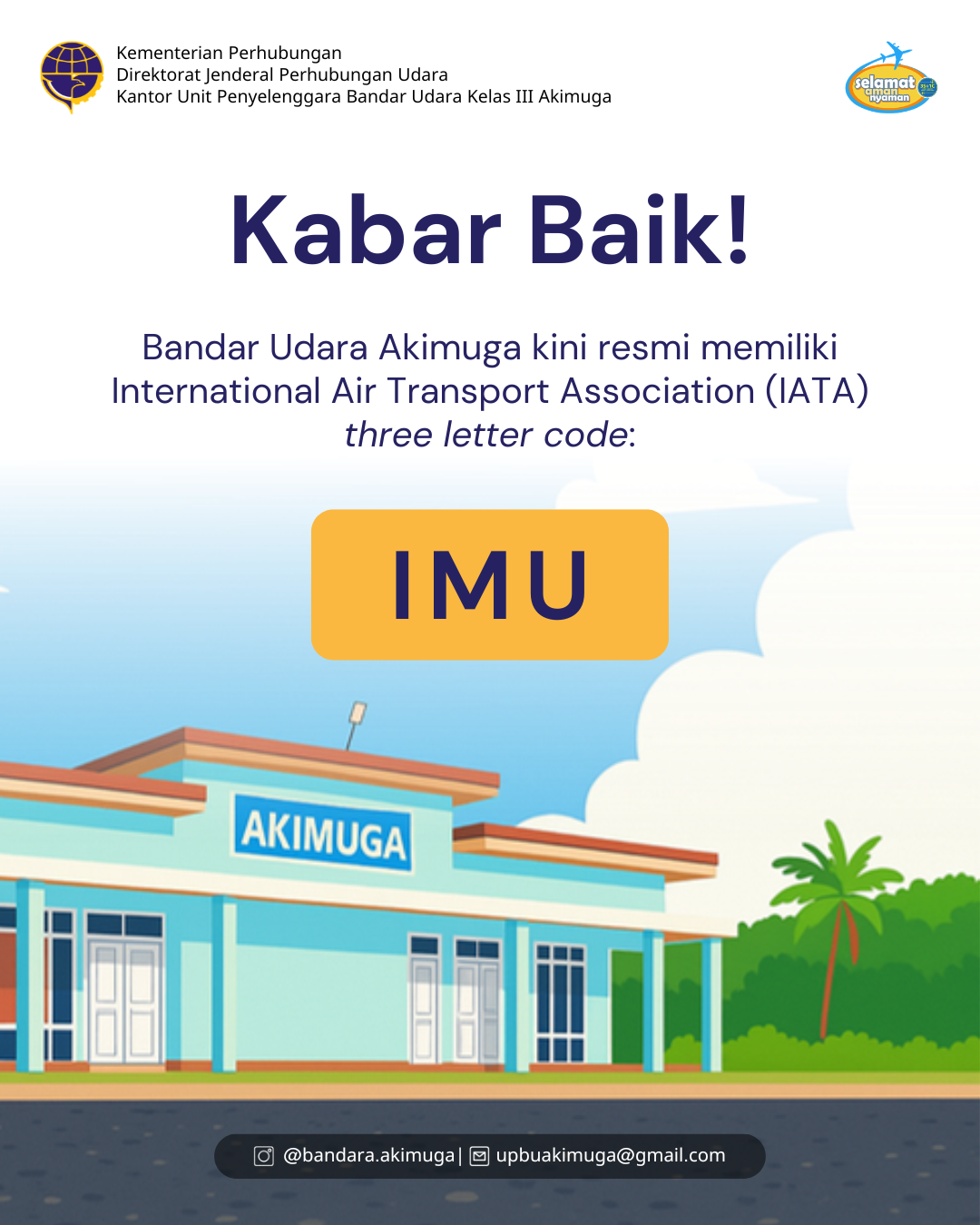 Three Letter Code Bandar Udara Akimuga