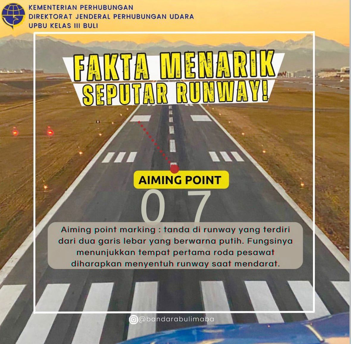 Fakta menarik seputar runway